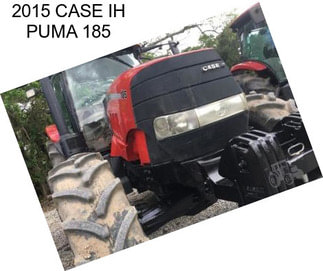 2015 CASE IH PUMA 185