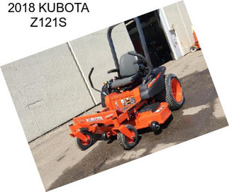 2018 KUBOTA Z121S