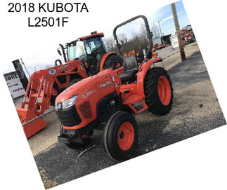 2018 KUBOTA L2501F