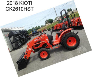 2018 KIOTI CK2610HST