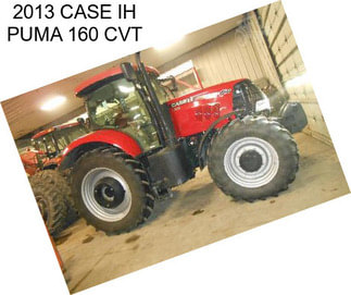 2013 CASE IH PUMA 160 CVT