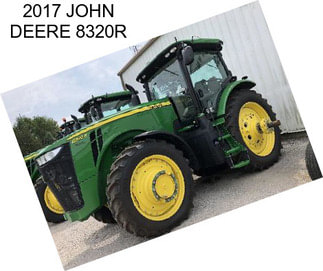 2017 JOHN DEERE 8320R