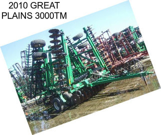 2010 GREAT PLAINS 3000TM