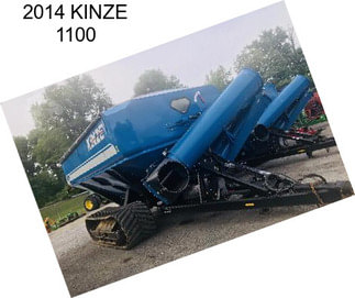 2014 KINZE 1100