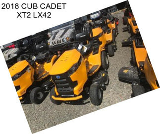 2018 CUB CADET XT2 LX42