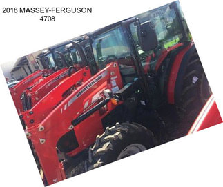 2018 MASSEY-FERGUSON 4708