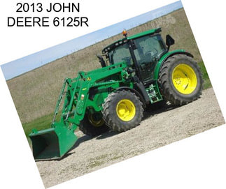 2013 JOHN DEERE 6125R