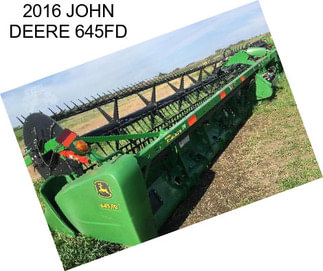 2016 JOHN DEERE 645FD