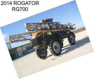 2014 ROGATOR RG700