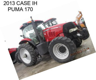 2013 CASE IH PUMA 170