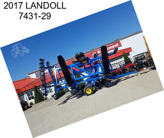 2017 LANDOLL 7431-29