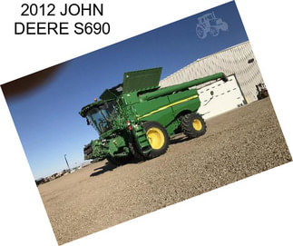 2012 JOHN DEERE S690