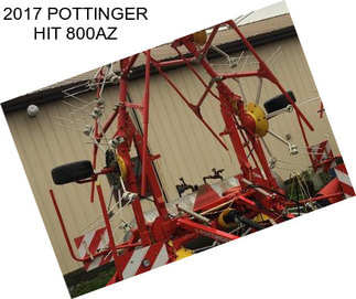 2017 POTTINGER HIT 800AZ