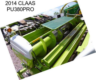 2014 CLAAS PU380PRO
