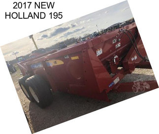 2017 NEW HOLLAND 195