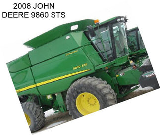 2008 JOHN DEERE 9860 STS