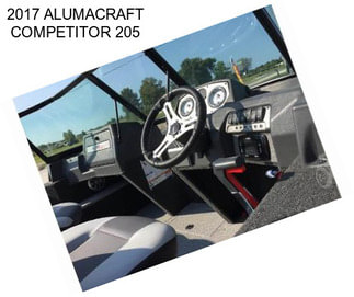 2017 ALUMACRAFT COMPETITOR 205