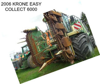 2006 KRONE EASY COLLECT 6000