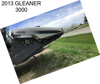 2013 GLEANER 3000