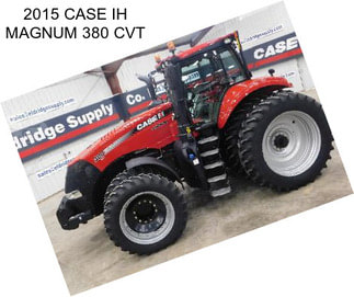 2015 CASE IH MAGNUM 380 CVT