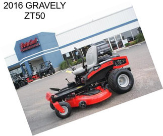 2016 GRAVELY ZT50