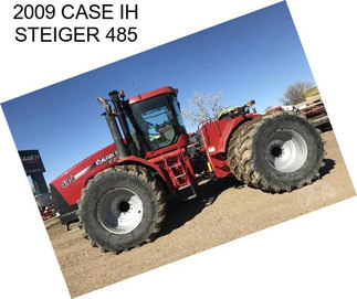 2009 CASE IH STEIGER 485