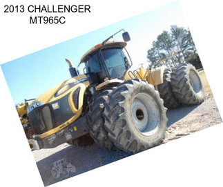 2013 CHALLENGER MT965C