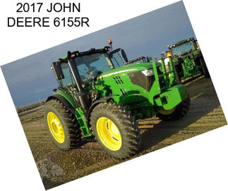 2017 JOHN DEERE 6155R