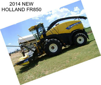 2014 NEW HOLLAND FR850