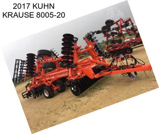 2017 KUHN KRAUSE 8005-20