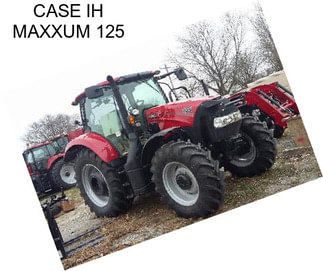 CASE IH MAXXUM 125