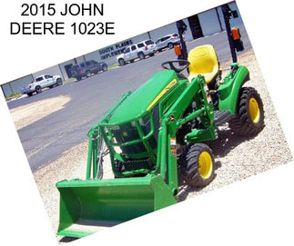 2015 JOHN DEERE 1023E