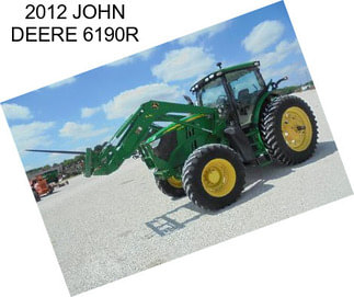 2012 JOHN DEERE 6190R