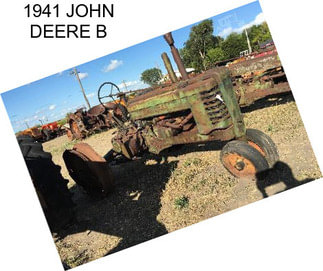 1941 JOHN DEERE B