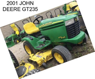 2001 JOHN DEERE GT235