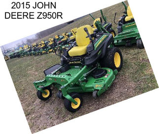 2015 JOHN DEERE Z950R