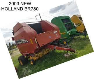 2003 NEW HOLLAND BR780