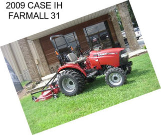 2009 CASE IH FARMALL 31