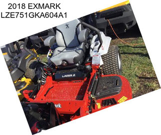 2018 EXMARK LZE751GKA604A1