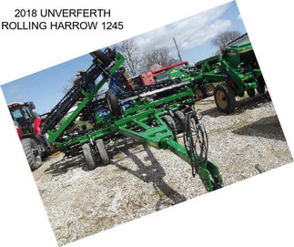 2018 UNVERFERTH ROLLING HARROW 1245