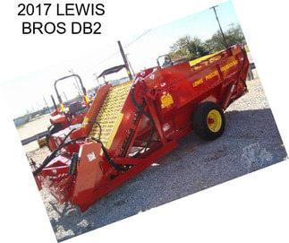 2017 LEWIS BROS DB2