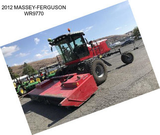 2012 MASSEY-FERGUSON WR9770