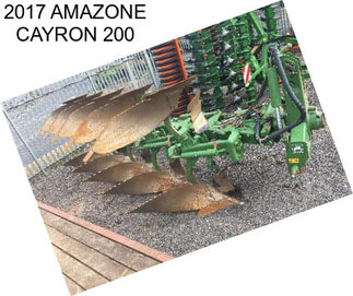 2017 AMAZONE CAYRON 200