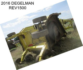 2016 DEGELMAN REV1500