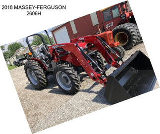 2018 MASSEY-FERGUSON 2606H