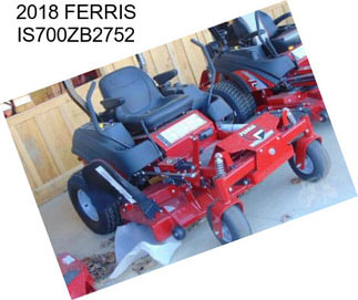 2018 FERRIS IS700ZB2752