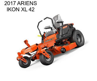 2017 ARIENS IKON XL 42