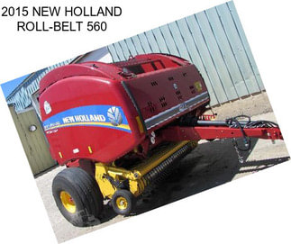 2015 NEW HOLLAND ROLL-BELT 560