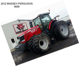 2012 MASSEY-FERGUSON 8690