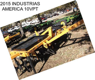 2015 INDUSTRIAS AMERICA 10VPT